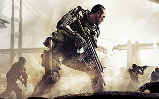 game application, Call of Duty: Advanced Warfare, video games, video game characters, Call of Duty HD wallpaper
