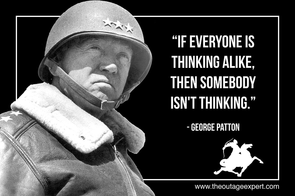 George Patton quotes, quote HD wallpaper