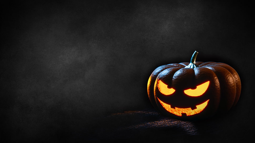 Jack-O-Lantern, Pumpkin, Halloween, Light HD wallpaper