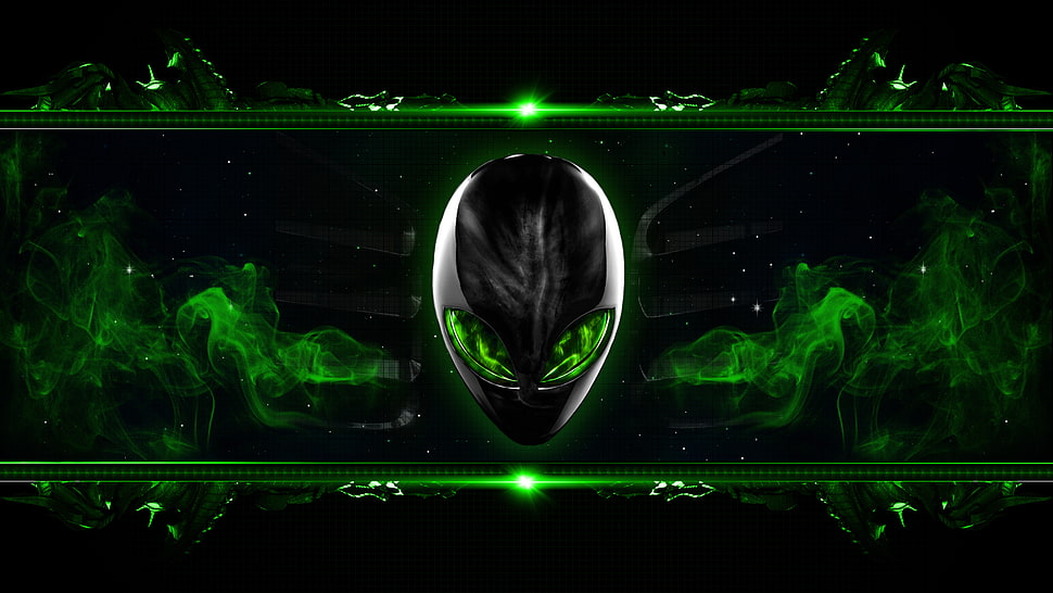 AlienWare logo HD wallpaper