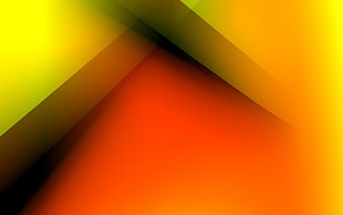 red, yellow and green illusion graphics HD wallpaper
