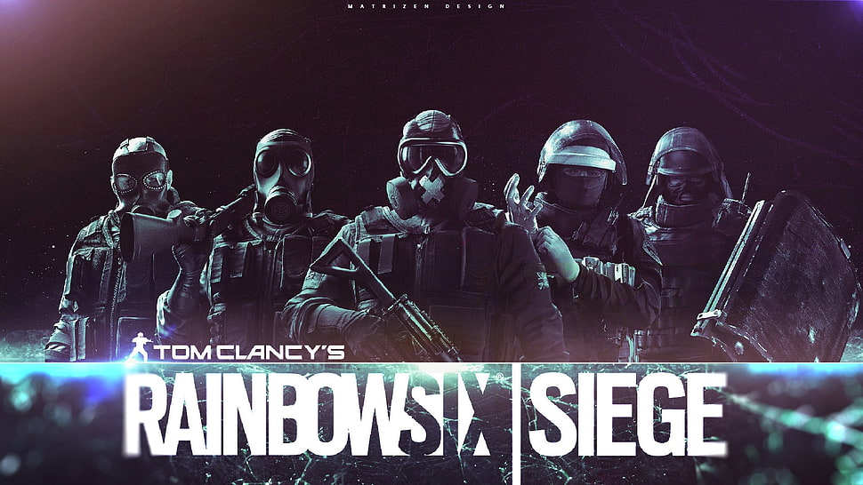 Rainbow Six Siege digital wallpaper, video games, soldier, rainbowsix siege, digital art HD wallpaper