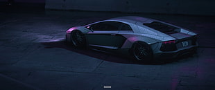 gray coupe digital wallpaper, CROWNED, Need for Speed, Lamborghini Aventador, vehicle