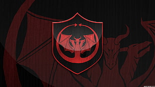 red dragon logo, Shields, Game of Thrones HD wallpaper