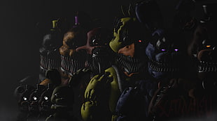 Five Nights at Freddy's wallpaper, Five Nights at Freddy's, video games