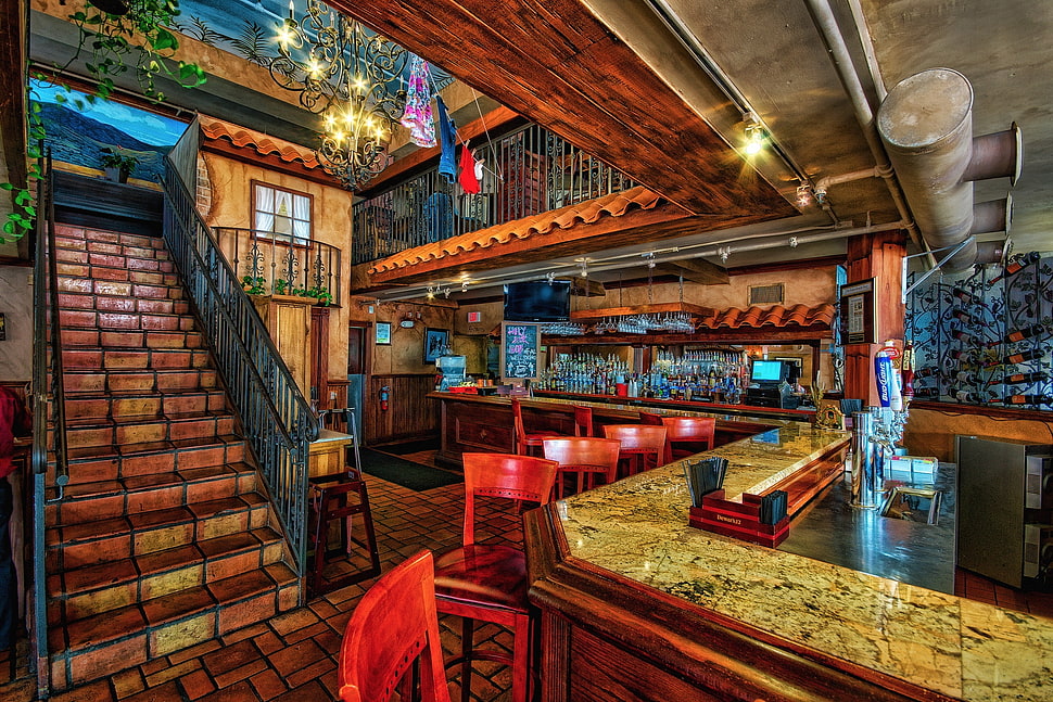 open bar store HD wallpaper