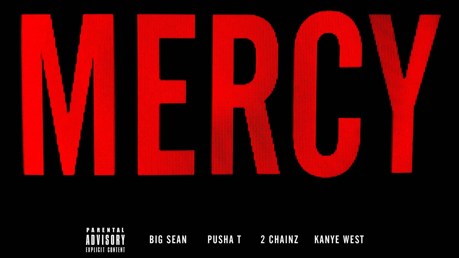 black and red logo illustration, Kanye West, Big Sean, 2 Chainz