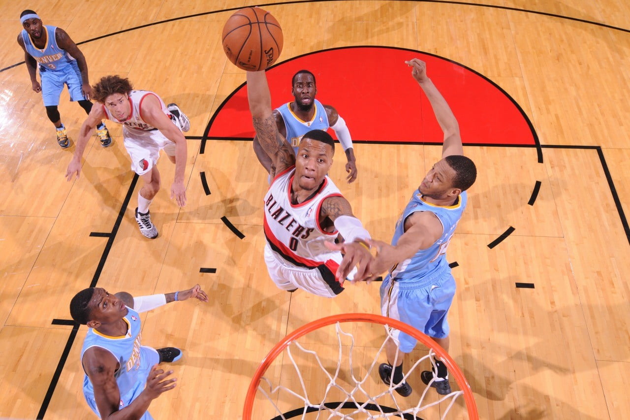 Damian Lillard Portland Trail Blazers, NBA, basketball, sports, men