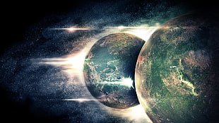 planets and stars, space