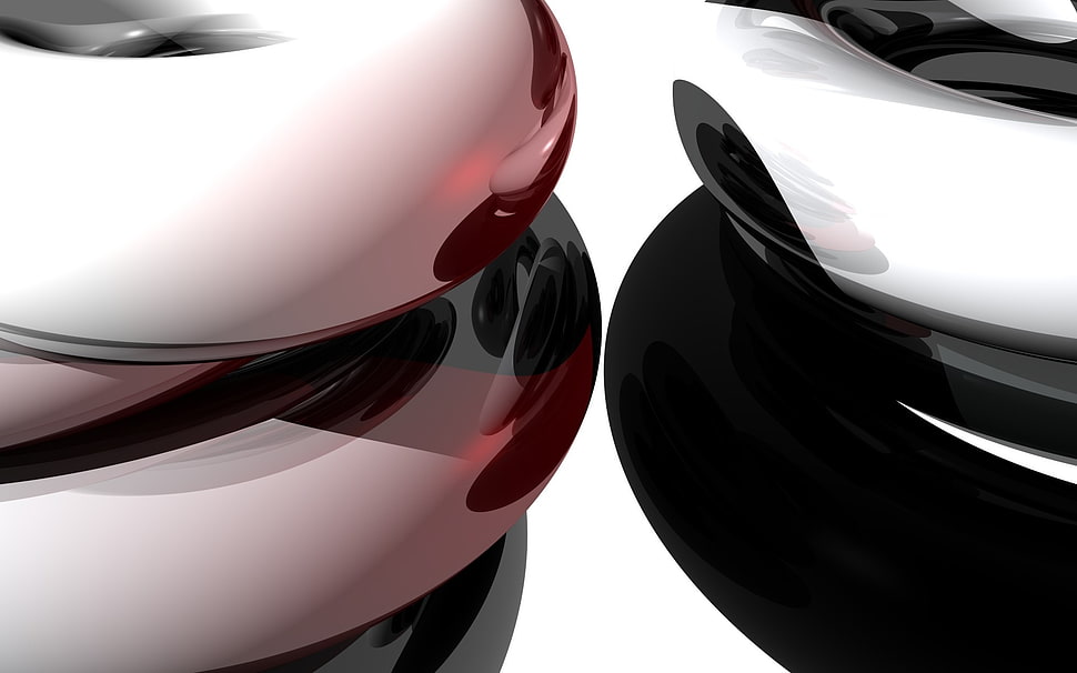 Metal,  Reflection,  Oval,  Shiny HD wallpaper