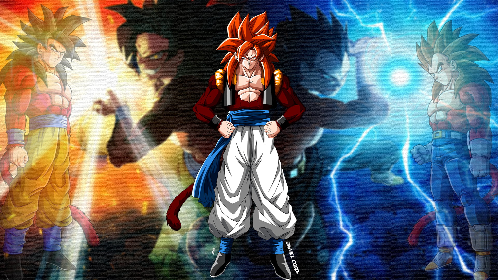 SSJ4 Gogeta Wallpapers  Top Free SSJ4 Gogeta Backgrounds  WallpaperAccess