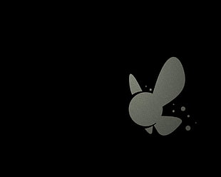 gray butterfly illustration, navi, The Legend of Zelda, minimalism, video games
