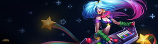 Pop Star Sona, arcade skins, League of Legends HD wallpaper