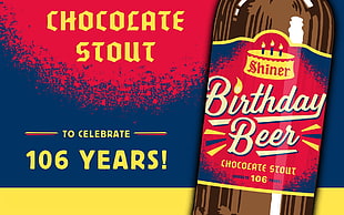 Shjiner Birthday Beer graphics, beer, Shiner, chocolate, happy birthday HD wallpaper