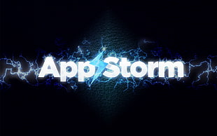 App Storm digital wallpaper