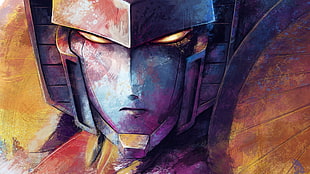 Starscream Decepticon wallpaper, artwork, Transformers: Revenge of the Dark of the Moon, Transformers HD wallpaper