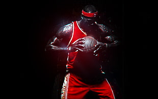 LeBron James, basketball, LeBron James HD wallpaper