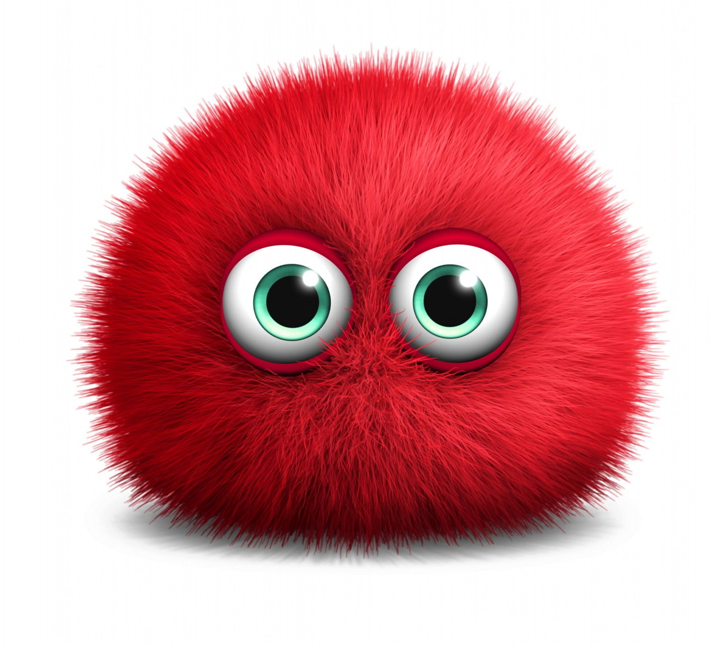 red cartoon character, Chuzzle