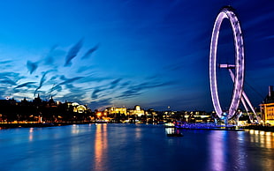 London Eye, London, cityscape, London Eye, ferris wheel HD wallpaper