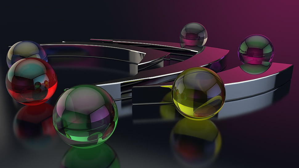 multicolored 3D wallpaper HD wallpaper