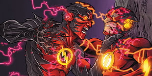 DC The Flash illustration, DC Comics, Flash HD wallpaper