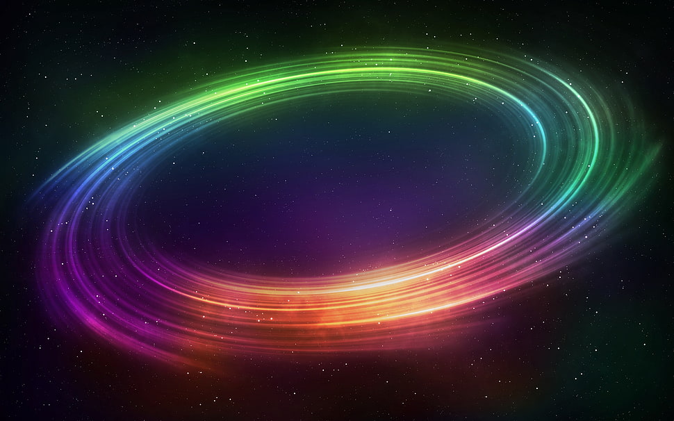 time lapse of inter galaxy phenomenon HD wallpaper