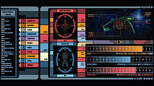 computer game application, Star Trek, LCARS HD wallpaper