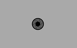 gray and black camera lens icon