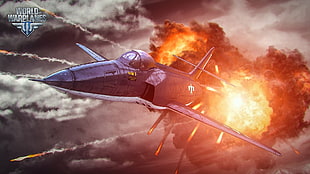 World Warplanes poster, World of Warplanes, warplanes, wargaming, airplane HD wallpaper