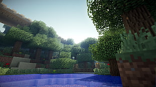 Minecraft HD wallpaper