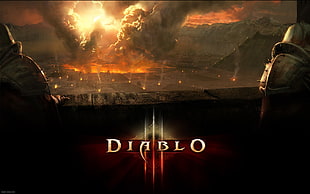Diablo 3 digital wallpaper, Diablo III