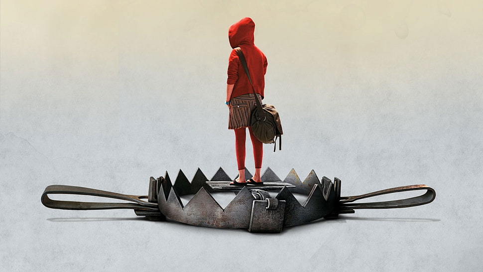 brown messenger bag, Hard Candy, traps HD wallpaper
