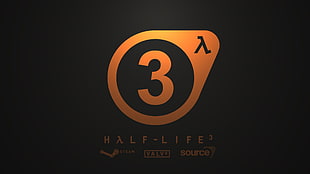 black Half-Life 3 poster, Half-Life, Half-Life 3, Half-Life 2, Valve