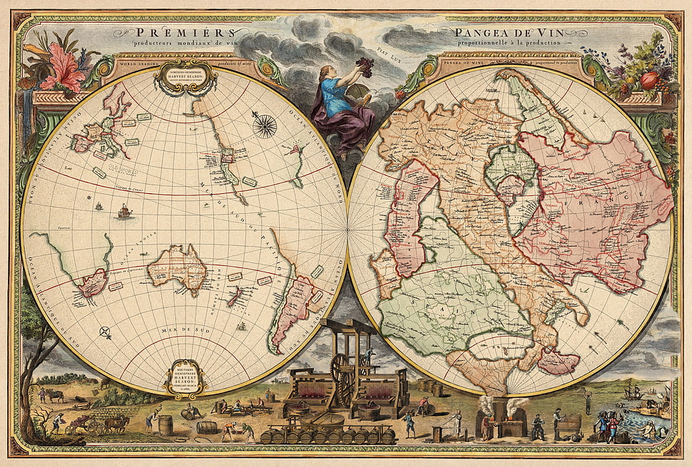 magnacarta, map HD wallpaper