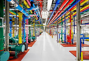 multicolored pipes
