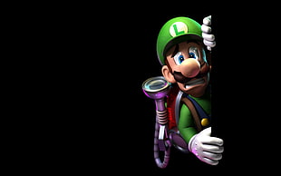 Luigi of Super Mario illustration