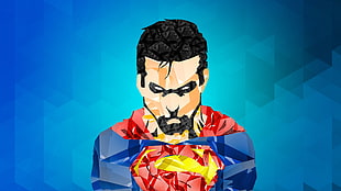 Superman illustration, Superman, movies, DC Universe Online, DC Comics