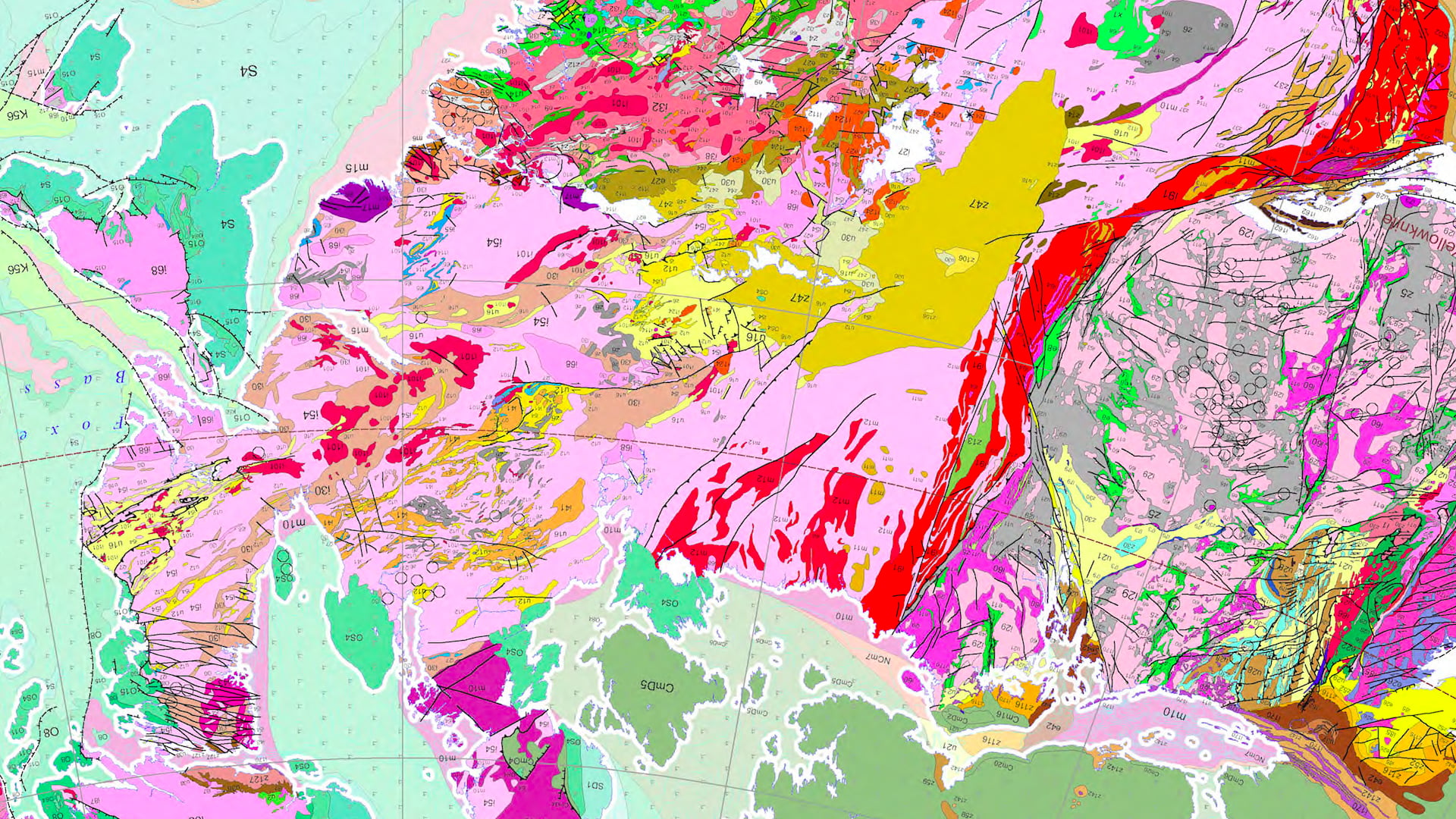 multicolored world map, map