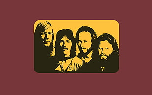 The Beatles photo, Jim Morrison, The Doors (Music), artwork, music HD wallpaper