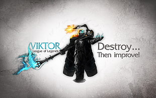 Viktor Destroy wallpaper, League of Legends, Viktor, video games