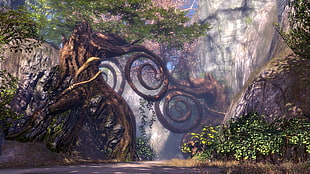 tree digital wallpaper, Blade & Soul, Online games, mmorpg HD wallpaper