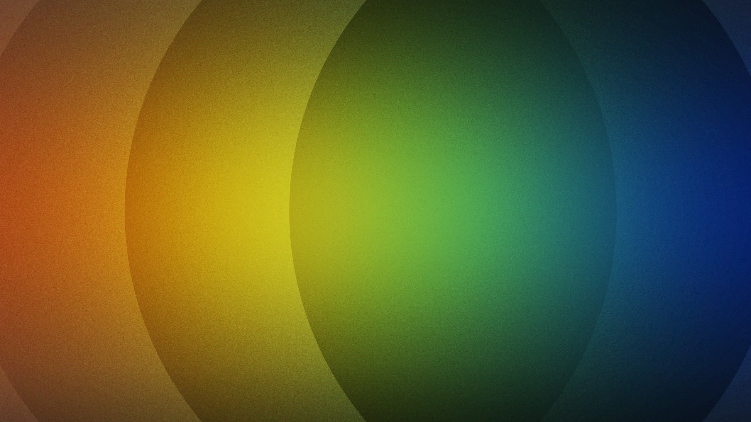 orange, yellow, green, and blue graphic artwork, abstract