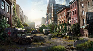 green grass, The Last of Us, apocalyptic