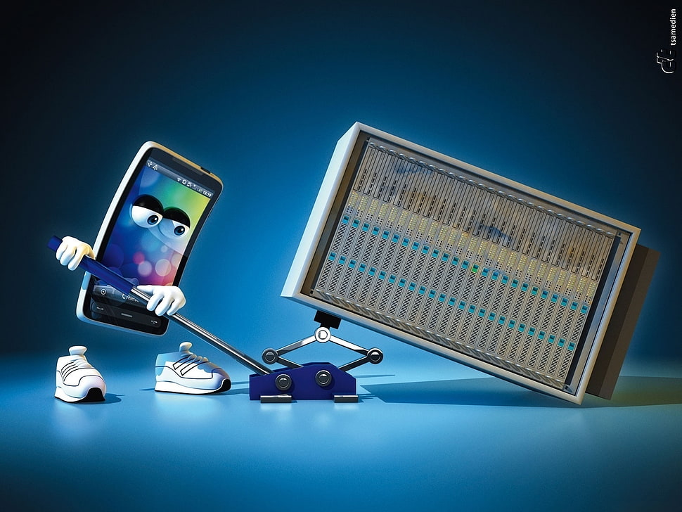 smartphone lifting rectangular device clip art HD wallpaper