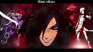 Uchiha Madara poster, Uzumaki Naruto, Uchiha Madara, Konoha, Uchiha Sasuke HD wallpaper