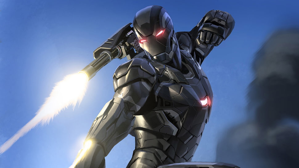 War Machine illustration HD wallpaper