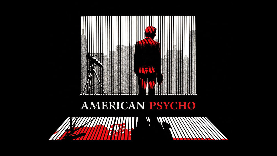 American Psycho poster, movies, American Psycho HD wallpaper