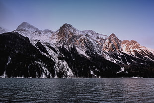 ice mountain, Mountains, Peaks, Snow HD wallpaper