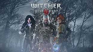 The Witcher Wild Hunt poster HD wallpaper