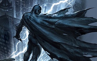 batman illustration, Batman HD wallpaper